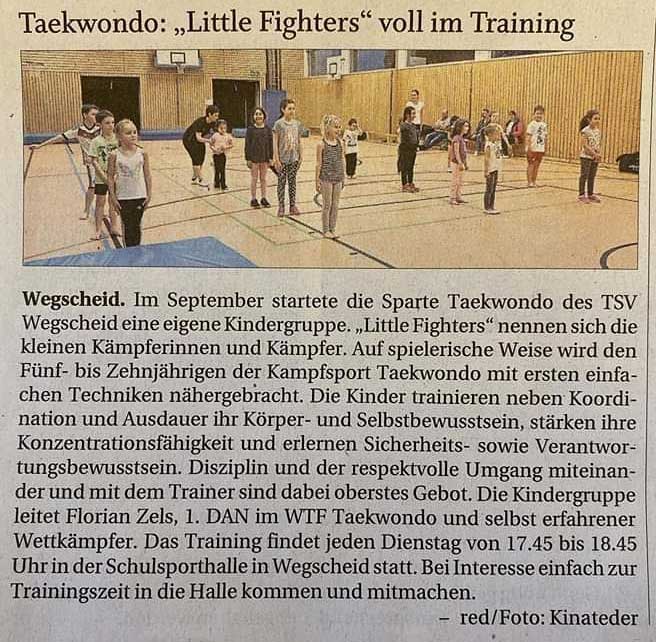 Kinder Taekwondo